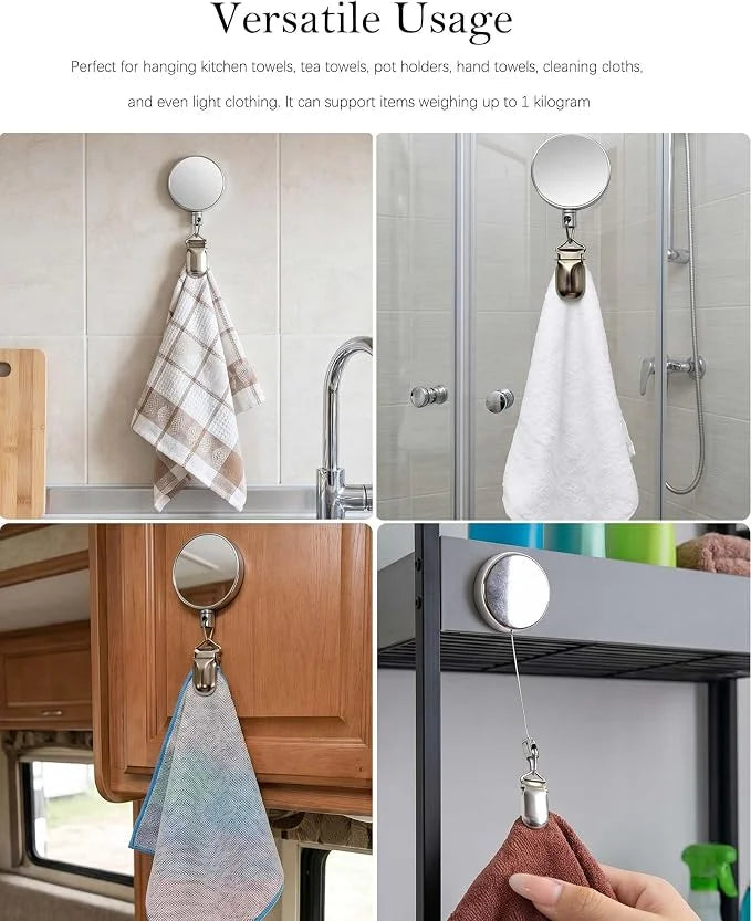 Retractable Towel Clip