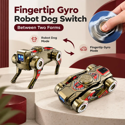 Transforming Robot Dog Fidget Spinner