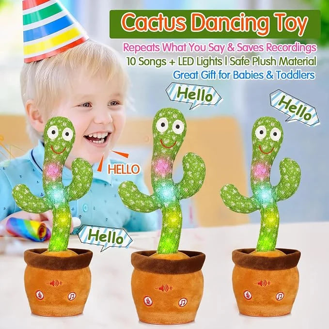 Dancing Talking Cactus Toy