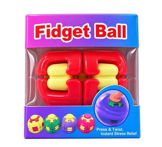 Press-to-Spin Fidget Ball