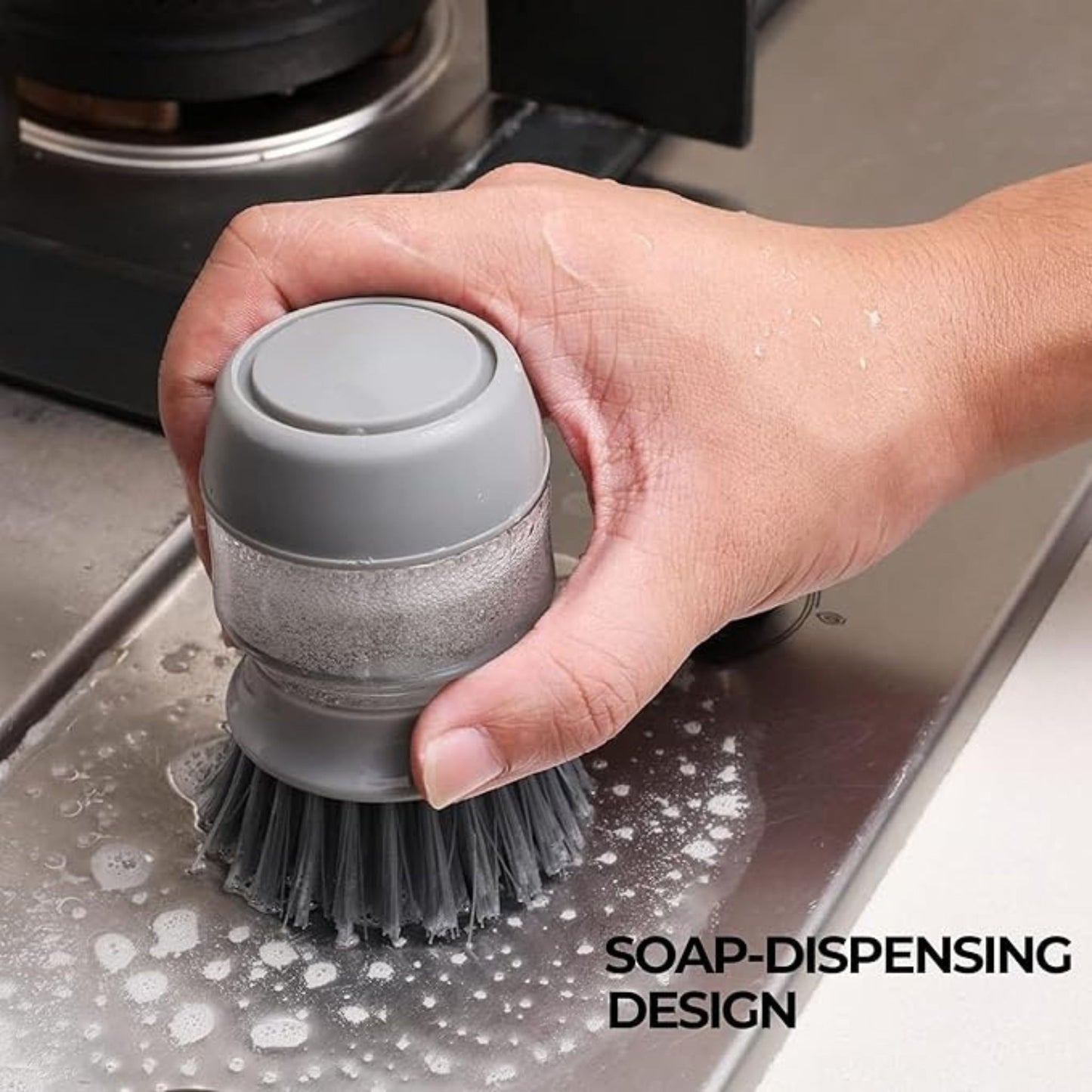 فرشاة توزيع الصابون