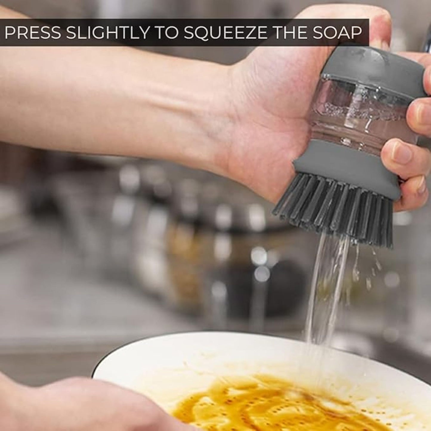 فرشاة توزيع الصابون