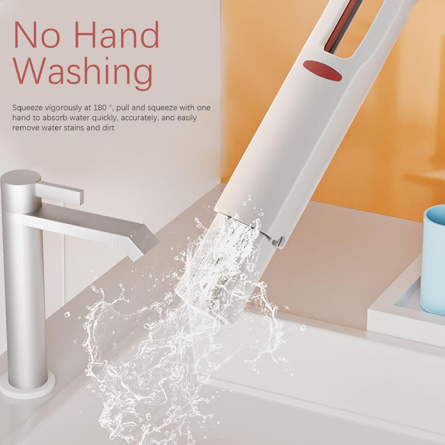 Mini Foldable Mop (replaceable head available)