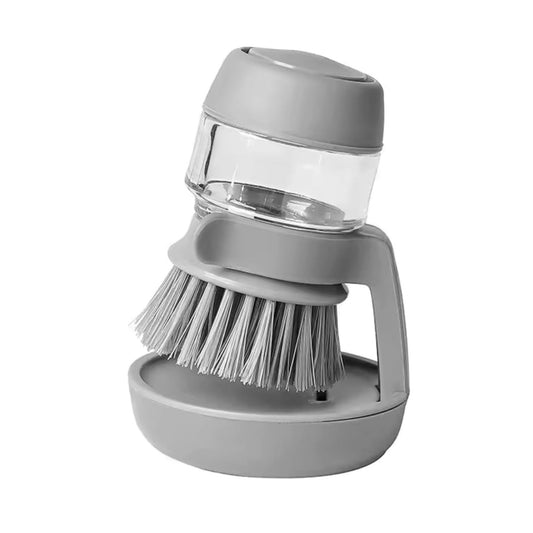 Soap-Dispensing Dish Brush